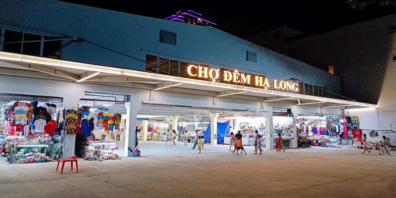 Vị trí địa chỉ chợ đêm Hạ Long nằm ở đâu